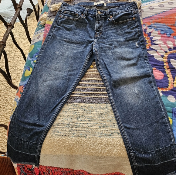 Abercrombie & Fitch Boyfriend Straight Jeans 6R - Picture 3 of 5